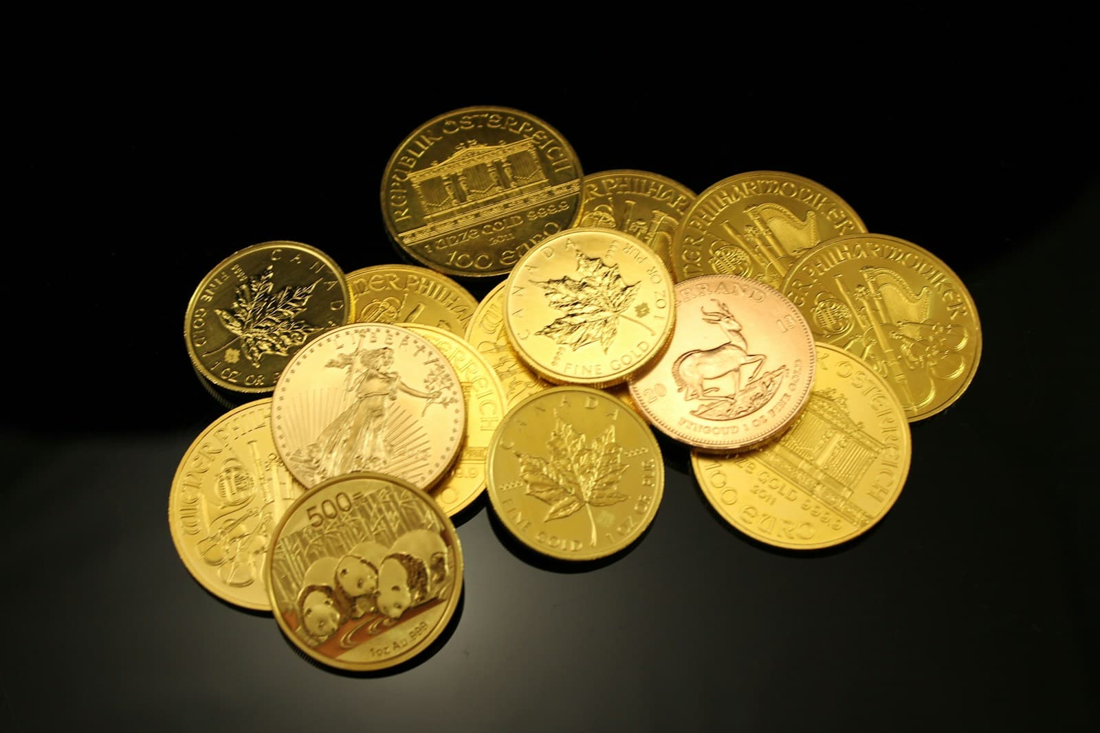 金币——鹰扬、枫叶、克鲁格金币